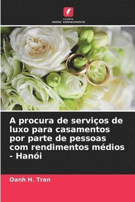 A procura de servios de luxo para casamentos por parte de pessoas com rendimentos mdios - Hani 1