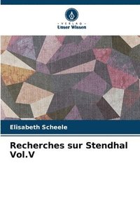 bokomslag Recherches sur Stendhal Vol.V