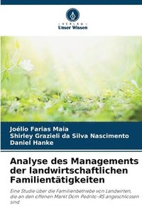bokomslag Analyse des Managements der landwirtschaftlichen Familienttigkeiten