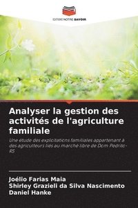 bokomslag Analyser la gestion des activits de l'agriculture familiale