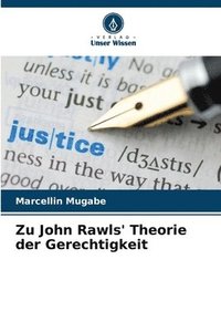 bokomslag Zu John Rawls' Theorie der Gerechtigkeit