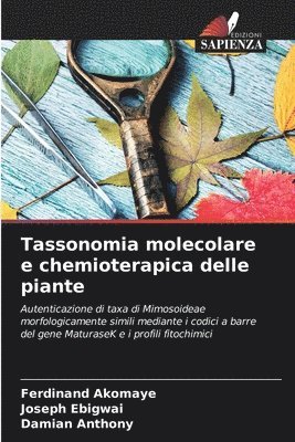 Tassonomia molecolare e chemioterapica delle piante 1