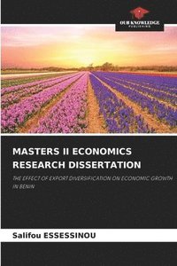 bokomslag Masters II Economics Research Dissertation