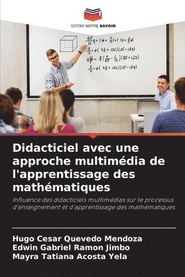 bokomslag Didacticiel avec une approche multimdia de l'apprentissage des mathmatiques