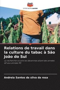 bokomslag Relations de travail dans la culture du tabac  So Joo do Sul