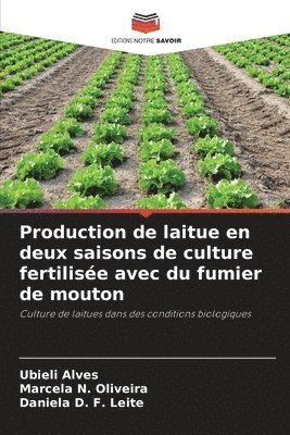 bokomslag Production de laitue en deux saisons de culture fertilise avec du fumier de mouton