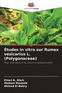 bokomslag tudes in vitro sur Rumex vesicarius L. (Polygonaceae)