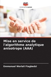 bokomslag Mise en service de l'algorithme analytique anisotrope (AAA)