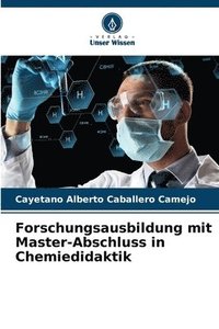 bokomslag Forschungsausbildung mit Master-Abschluss in Chemiedidaktik