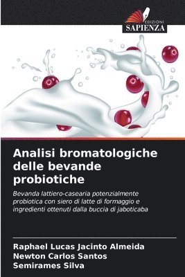Analisi bromatologiche delle bevande probiotiche 1