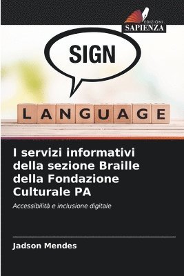 I servizi informativi della sezione Braille della Fondazione Culturale PA 1