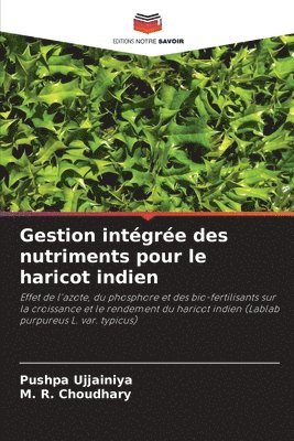 bokomslag Gestion intgre des nutriments pour le haricot indien