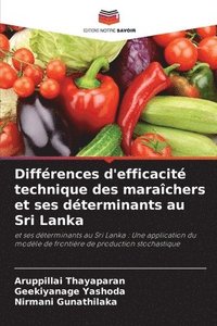 bokomslag Diffrences d'efficacit technique des marachers et ses dterminants au Sri Lanka