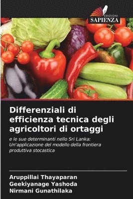 bokomslag Differenziali di efficienza tecnica degli agricoltori di ortaggi