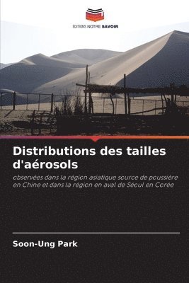 bokomslag Distributions des tailles d'arosols