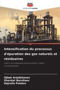 bokomslag Intensification du processus d'puration des gaz naturels et rsiduaires