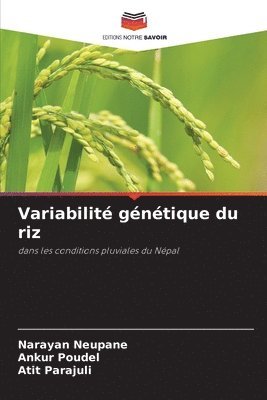 Variabilit gntique du riz 1