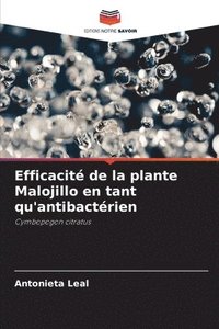 bokomslag Efficacit de la plante Malojillo en tant qu'antibactrien