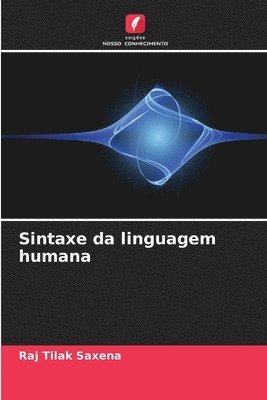 bokomslag Sintaxe da linguagem humana