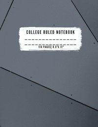 bokomslag College Ruled Notebook