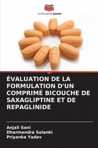bokomslag valuation de la Formulation d'Un Comprim Bicouche de Saxagliptine Et de Repaglinide