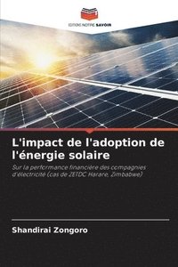 bokomslag L'impact de l'adoption de l'nergie solaire