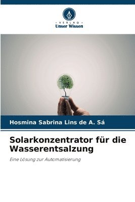 bokomslag Solarkonzentrator fr die Wasserentsalzung