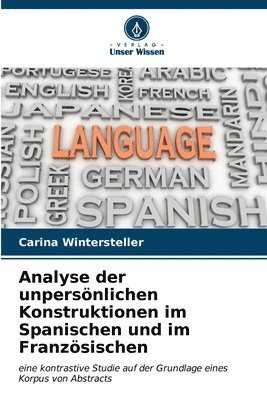 bokomslag Analyse der unpersnlichen Konstruktionen im Spanischen und im Franzsischen