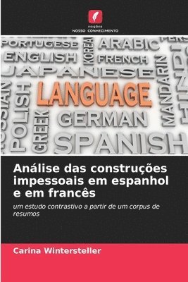 Anlise das construes impessoais em espanhol e em francs 1