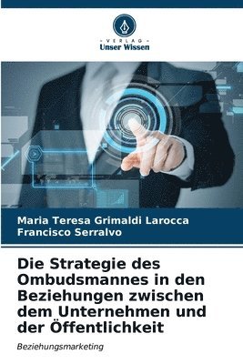 bokomslag Strategie des Ombudsmannes in den Beziehungen zwischen dem Unternehmen und der Öffentlichkeit