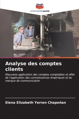 Analyse des comptes clients 1