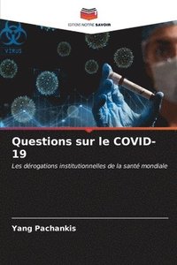 bokomslag Questions sur le COVID-19