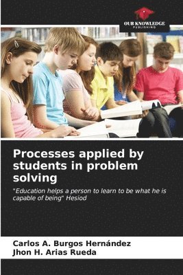 bokomslag Processes applied by students in problem solving
