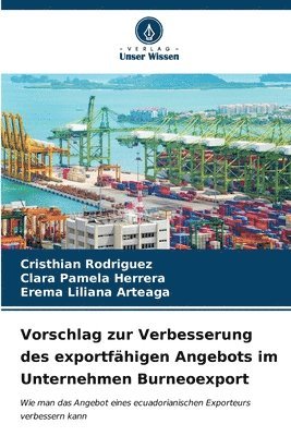 bokomslag Vorschlag zur Verbesserung des exportfhigen Angebots im Unternehmen Burneoexport