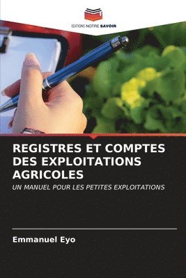 bokomslag Registres Et Comptes Des Exploitations Agricoles