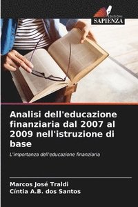 bokomslag Analisi dell'educazione finanziaria dal 2007 al 2009 nell'istruzione di base