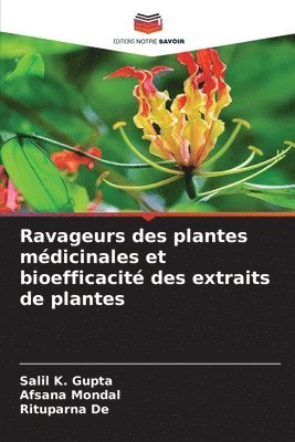 Ravageurs des plantes mdicinales et bioefficacit des extraits de plantes 1