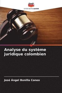 bokomslag Analyse du systme juridique colombien