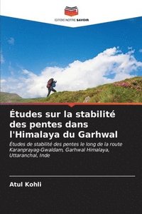 bokomslag tudes sur la stabilit des pentes dans l'Himalaya du Garhwal