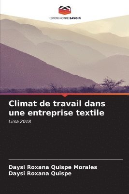 bokomslag Climat de travail dans une entreprise textile