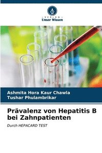 bokomslag Prvalenz von Hepatitis B bei Zahnpatienten