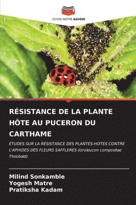 bokomslag Rsistance de la Plante Hte Au Puceron Du Carthame
