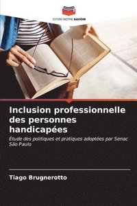 bokomslag Inclusion professionnelle des personnes handicapes