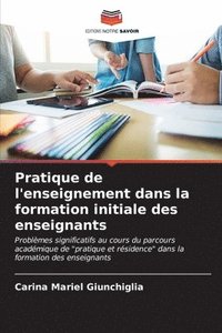 bokomslag Pratique de l'enseignement dans la formation initiale des enseignants