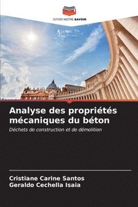 bokomslag Analyse des proprits mcaniques du bton