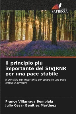 Il principio pi importante del SIVJRNR per una pace stabile 1