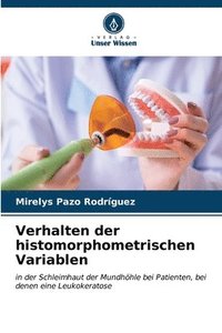 bokomslag Verhalten der histomorphometrischen Variablen