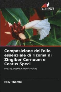 bokomslag Composizione dell'olio essenziale di rizoma di Zingiber Cernuum e Costus Speci