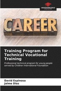 bokomslag Training Program for Technical Vocational Training