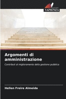 bokomslag Argomenti di amministrazione